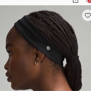 lululemon athletica Sleek Black Hairband